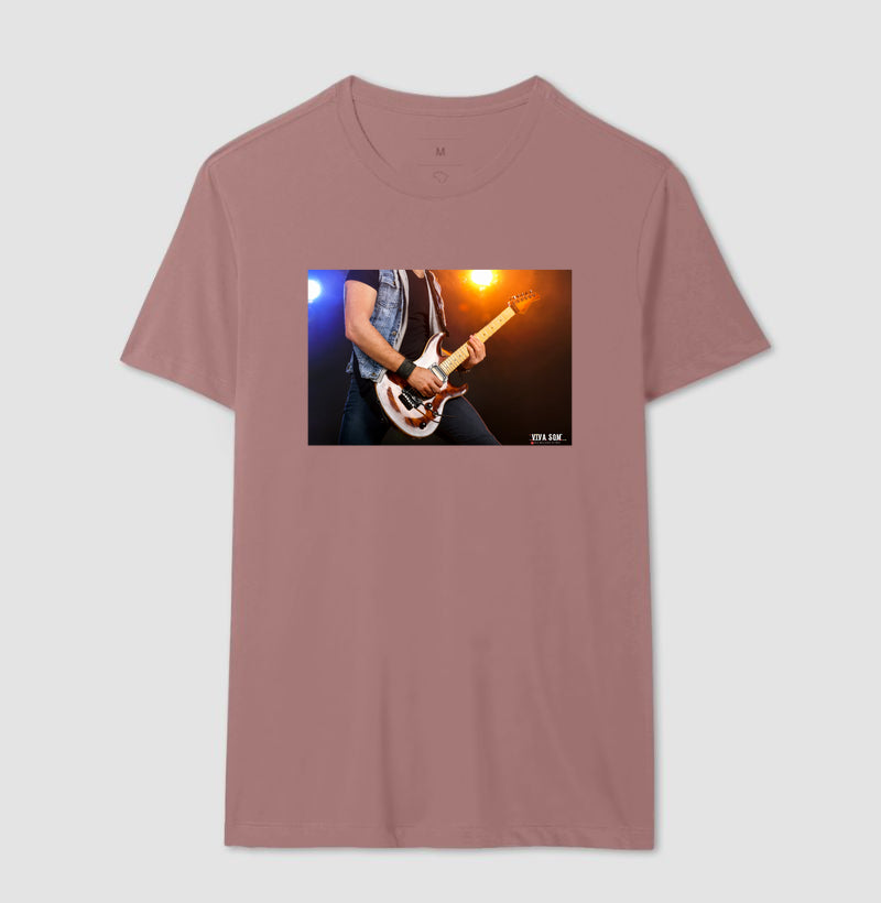 Rock: Tocar Guitarra - Camisa Confort Masculina e feminina
