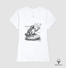 Sapo Cantor “Quem Canta, Seus Males Espanta - Camiseta Algodão Peruano Clássica e Baby Look 497146