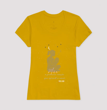Mãe: A primeira canção - Camiseta e Baby Look M e F central