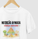 Medico: Nutrição Afinada, criança animada - Camiseta Algodão Peruano Clássica e Baby Look 497146