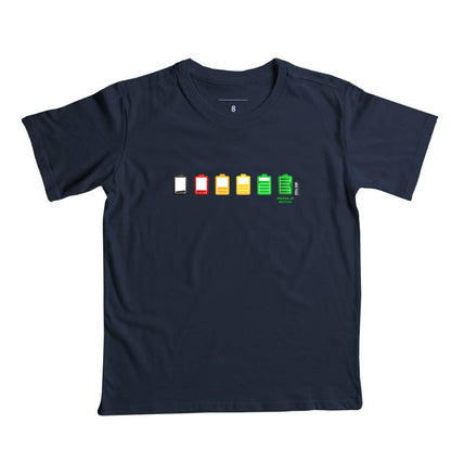 Bateria da Autoestima - Camiseta Infantil Feminina