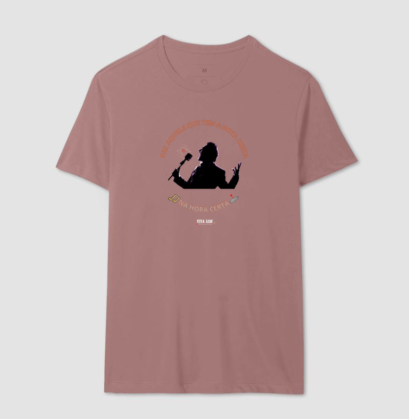 Pai: tem a nota certa - Masculina (camiseta) e Feminina (baby look) - Confort
