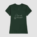 Caligrafia Leve “Quem Canta, Seus Males Espanta” - Camiseta Confort Feminina / Masculina (100% Algodão) 497146