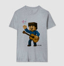 Violonista no Pixel - Camiseta infantil 497146