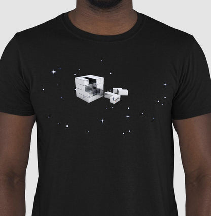 O brilho do cubo mágico - Camiseta Confort Masculina e Feminina