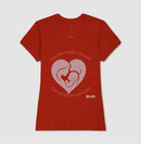 Mãe: A batida do coração - central -  Camiseta e Baby Look Confort M e F 497146