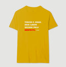 Futebol - Torcer e jogar unidos pelo Respeito - Camiseta Masculina(clássica) e Feminina (baby look) 497146