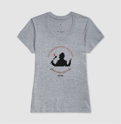 Pai: tem a nota certa - Masculina (camiseta) e Feminina (baby look) - Confort