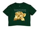 Cropped Rosa de Ouro - Carnaval E 497146