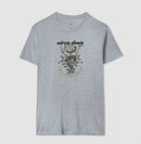 Nutrição Afinada, talheres e trem - 100% Algodão Clássica e Baby Look 497146