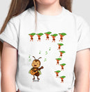A cigarra e a formiga - Camiseta Infantil 497146