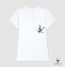 Rock: O esqueleto - Camiseta masculina e feminina (algodão peruano) 497146