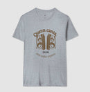 Caixas de Som “Quem Canta, Seus Males Espanta” - Camiseta Confort Feminina / Masculina (100% Algodão) 497146