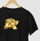 Camiseta Confort Rosa de Ouro- Camiseta Confort (100% algodão) Clássica e Baby Look 497146