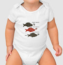 Peixes Cantores “Quem Canta, Seus Males Espanta - Body Baby 497146