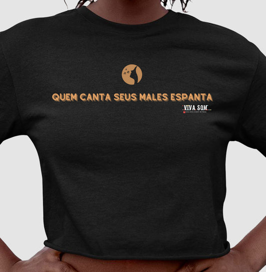 Quem canta seus Males Espanta Círculo - Cropped