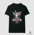 Rock: Disco de Rockn roll - Camiseta Masculina e Feminina - (Algodão Peruano) 497146