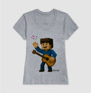 Violonista no Pixel - Camiseta infantil 497146