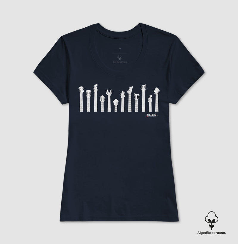 Rock: O Poder da Haste Sofisticada - Camiseta Algodão Peruano Masculina e Feminina