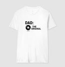 Algodão peruano - Pai, o original - Emblema Central - Camiseta Masculina(clássica) Feminina (baby look) 497146