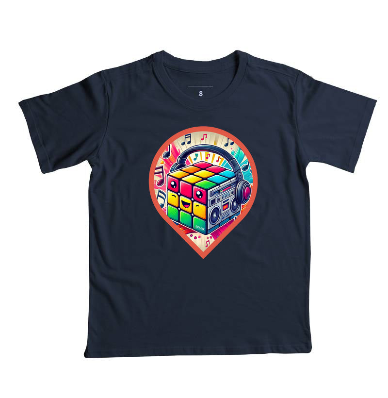 Localização Cubo Mágico - Camiseta infantil