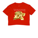 Cropped Rosa de Ouro - Carnaval E 497146