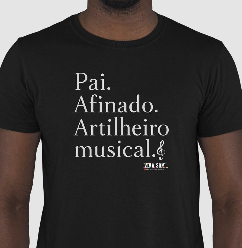 Pai Afinado - Masculina (camiseta) e Feminina (baby look) - Confort