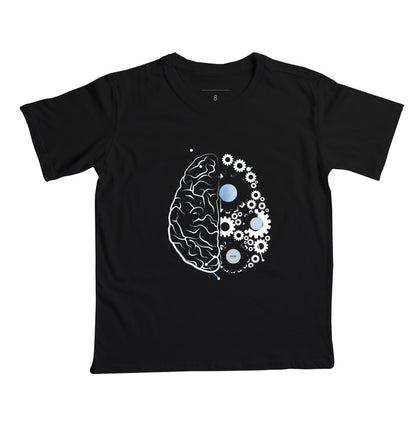 As engrenagens do cérebro - Camiseta Infantil