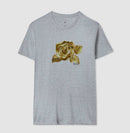 Camiseta Confort Rosa de Ouro- Camiseta Confort (100% algodão) Clássica e Baby Look 497146