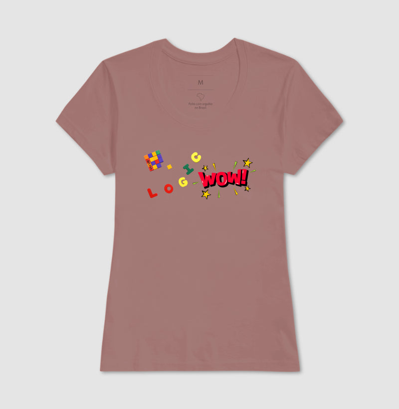 Uau! A lógica do Cubo Mágico - Camiseta Confort Masculina e Feminina