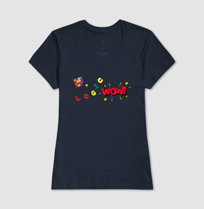 Uau! A lógica do Cubo Mágico - Camiseta Confort Masculina e Feminina