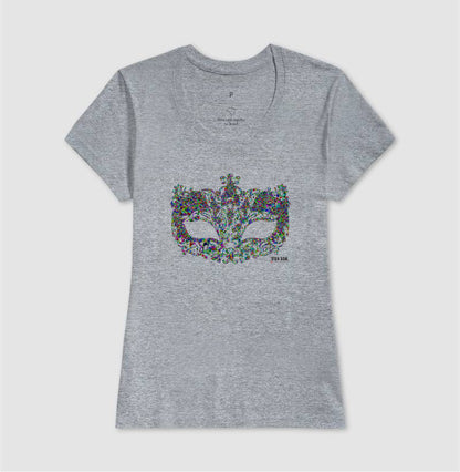 Máscara de Baile - Camiseta Confort Feminina e Masculina