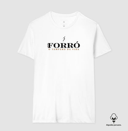 Forró - O tempero da vida - Camiseta chique Algodão Peruano masculina e feminina 497146