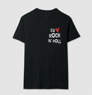 A famosa frase: "Eu Amo Rock N' Roll" - Camiseta Confort Masculina e Feminina 497146