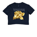 Cropped Rosa de Ouro - Carnaval E 497146