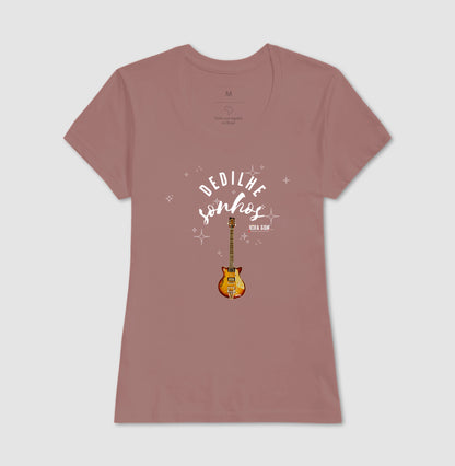 Dedilhe Sonhos - Camiseta Confort Masculina e Feminina