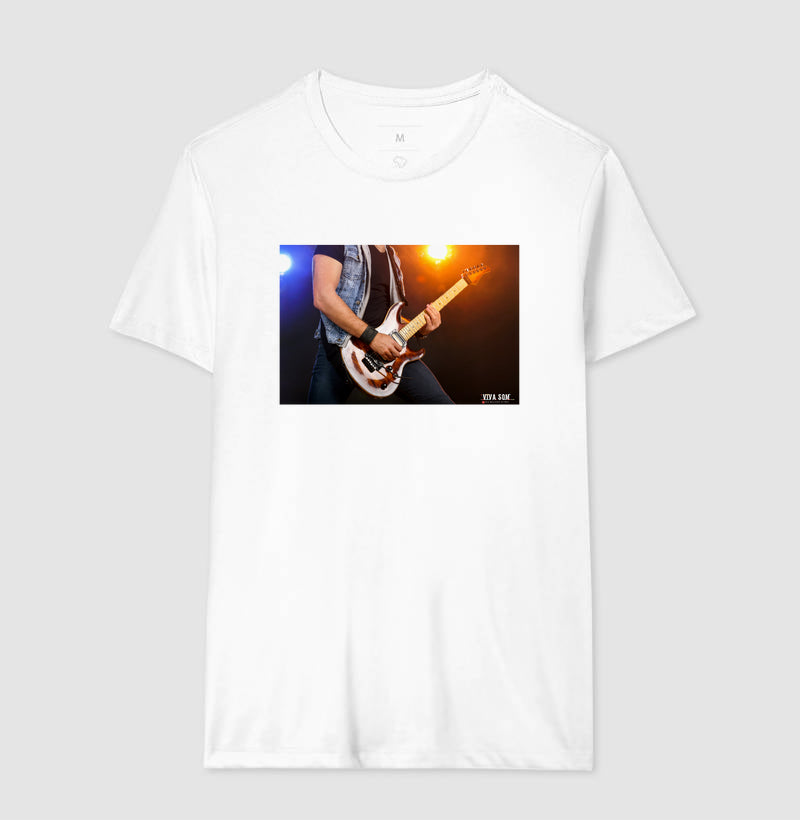 Rock: Tocar Guitarra - Camisa Confort Masculina e feminina
