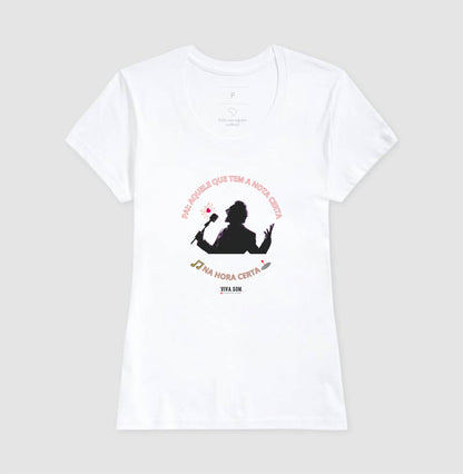Pai: tem a nota certa - Masculina (camiseta) e Feminina (baby look) - Confort