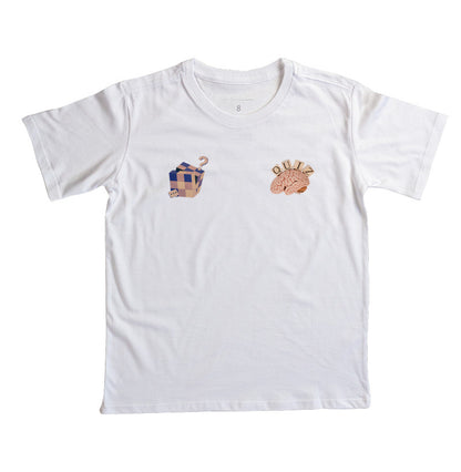 O cérebro e o cubo mágico - Camiseta infantil