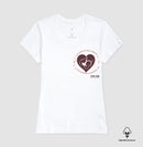 Mãe: Batida do Coração - Camiseta e Baby Look  (Algodão Peruano)  M e F 497146