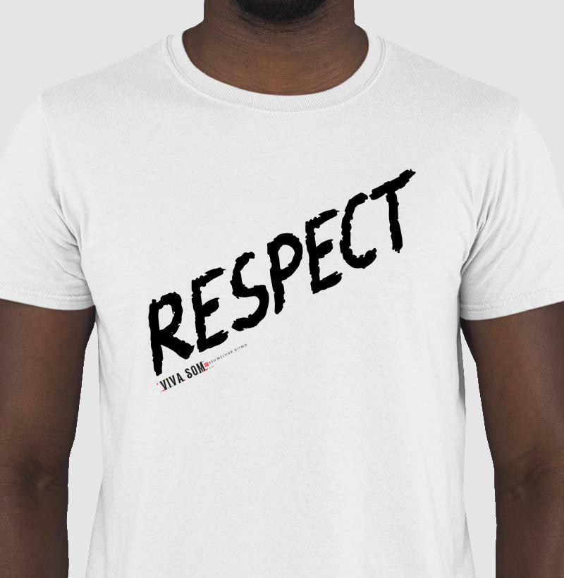 Respect Inspiração- Camiseta Masculina e Feminina Confort