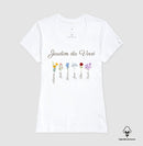 Vovó: o jardim (personalizada) - Camiseta e Baby Look (algodão peruano) 497146