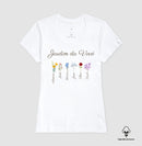 Vovó: o jardim (personalizada) - Camiseta e Baby Look (algodão peruano) 497146