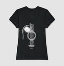 Violão Clássico - Camiseta Confort Masculina / Feminina ( 100% Algodão) 497146