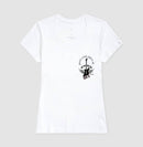 Gente livre gosta de Rock” — com a guitarra - Camiseta Confort (100% Algodão) Clássica e Baby Look 497146