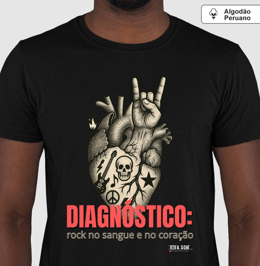 Médico: o diagnóstico - Camiseta e Baby Look Algodão Peruano