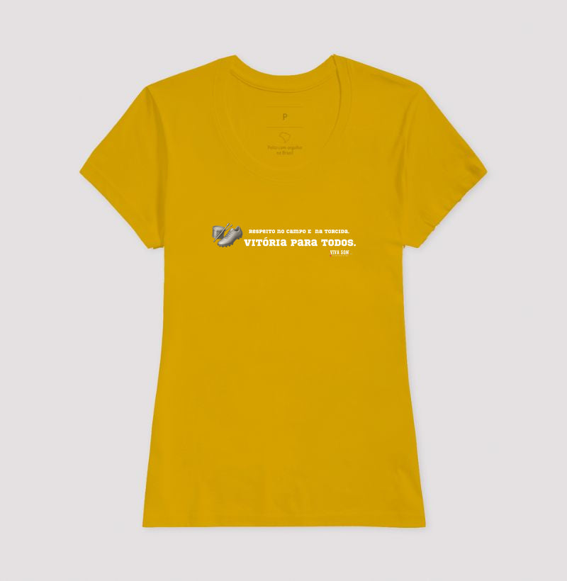 Futebol - Vitória para todos - Camiseta Masculina(clássica) Feminina (baby look)