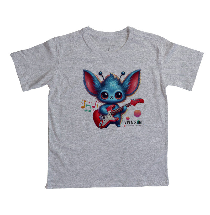 Et Azul na Guitarra - Camiseta infantil