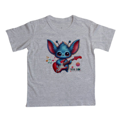 Et Azul na Guitarra - Camiseta infantil