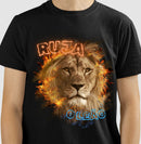 Ruja O Leão - Camiseta Confort Masculina e Feminina (Personalizada) 497146